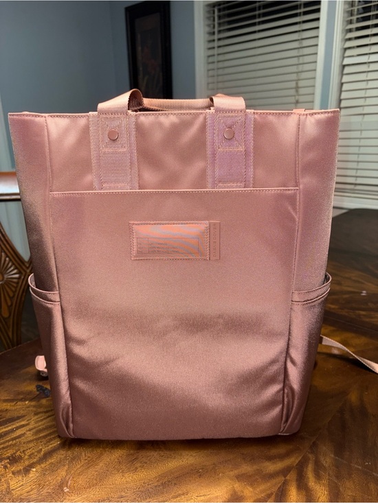 Dagne Dover Blush Warm Dust - a neutral brownish-pink PETRA CONVERTIBLE TOTE main image 6